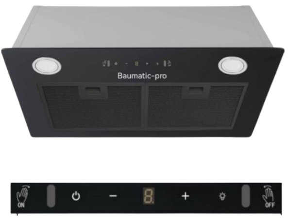 Вытяжка Baumatic-PRO TB0872 черный купить,NaN
