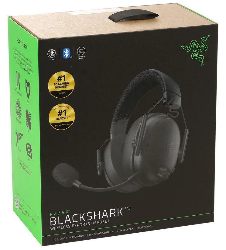 Наушники Razer BlackShark V3 Black купить,NaN