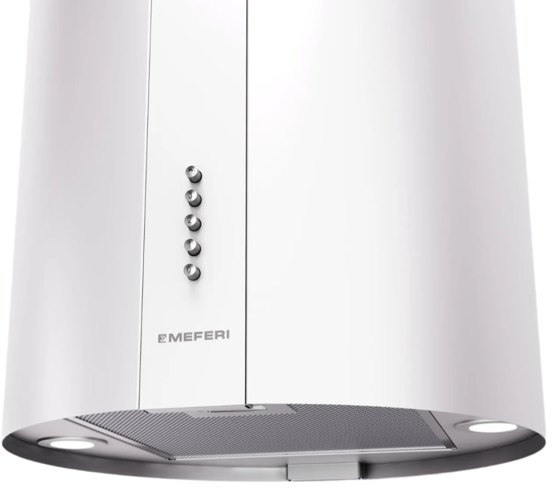 Вытяжка MEFERI TUBE40WH ISLA POWER белый купить,NaN