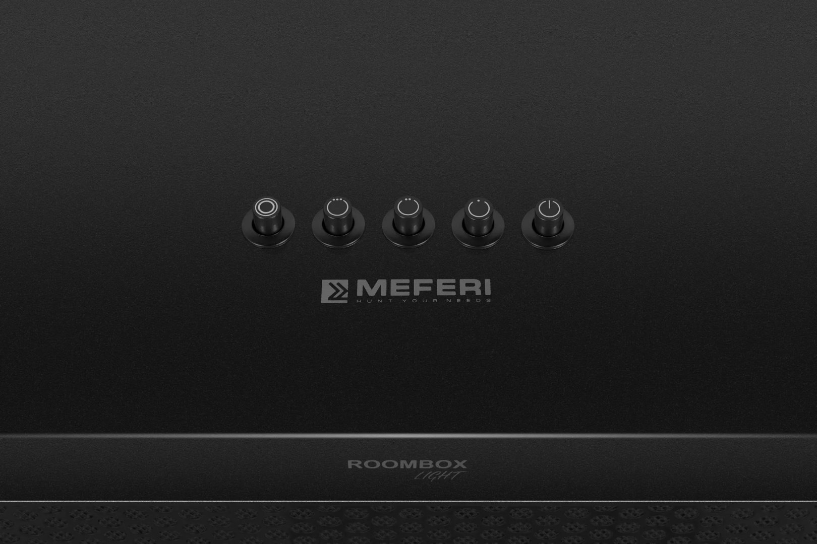Вытяжка MEFERI ROOMBOX40BK LIGHT черный купить,NaN