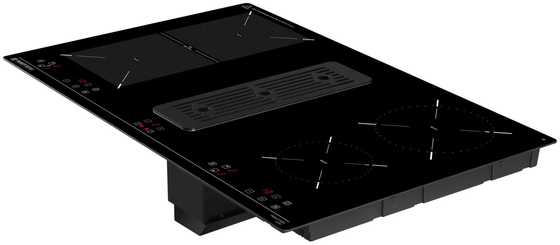 Варочная поверхность MEFERI XSMART35IX ULTRA черный купить,NaN