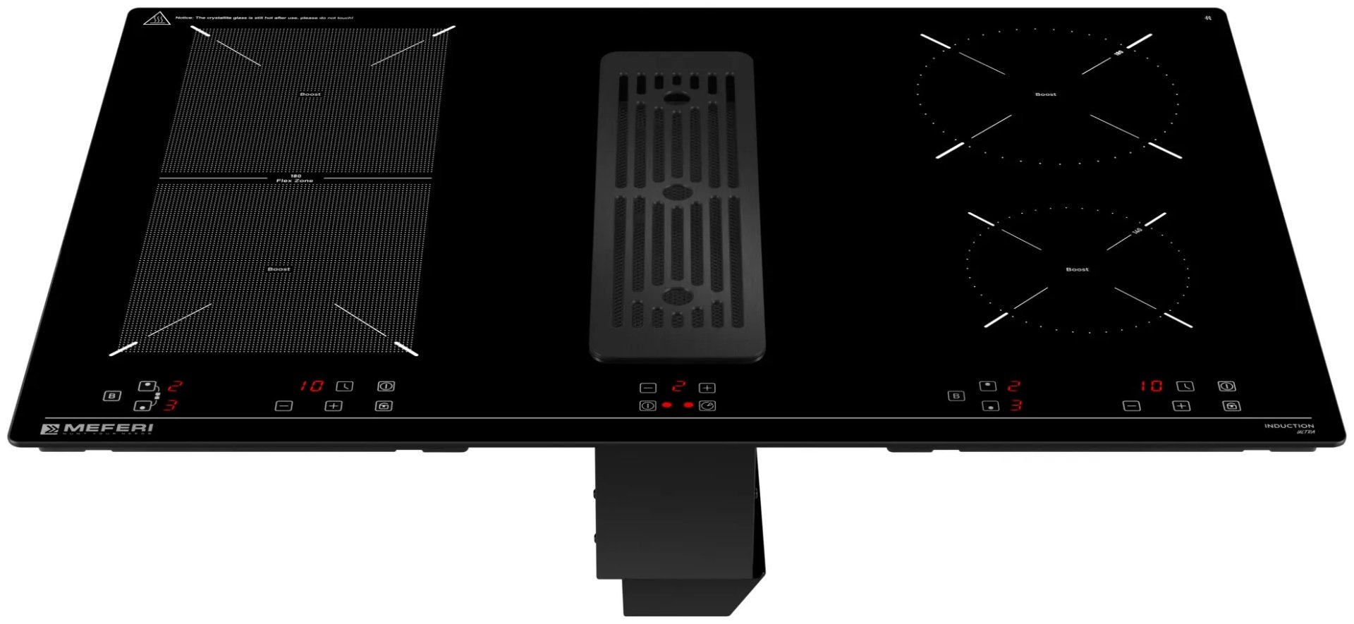 Варочная поверхность MEFERI XSMART35IX ULTRA черный купить,NaN