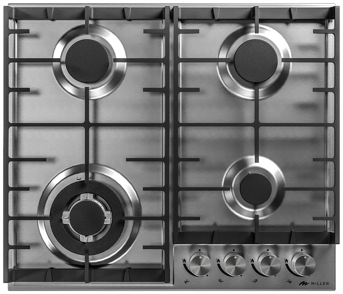 Варочная поверхность MILLEN MILLEN MGH 602 IX стальной купить,NaN
