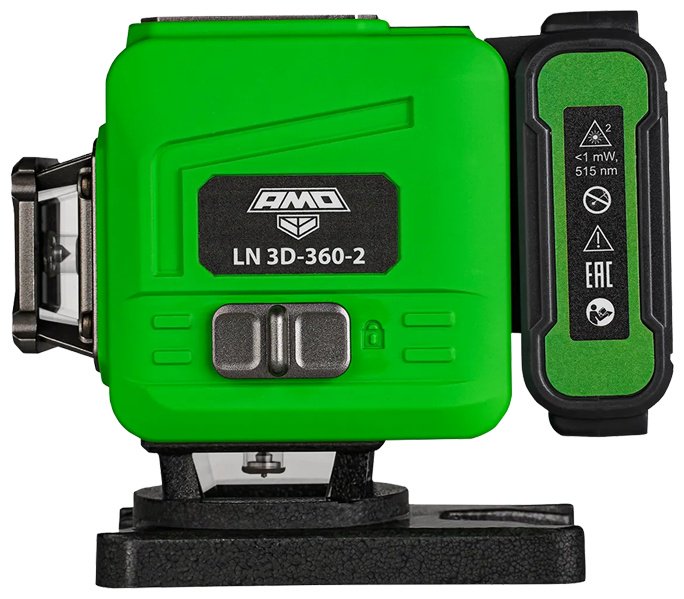 Лазерный уровень AMO комбинированный LN 3D-360-2 GREEN