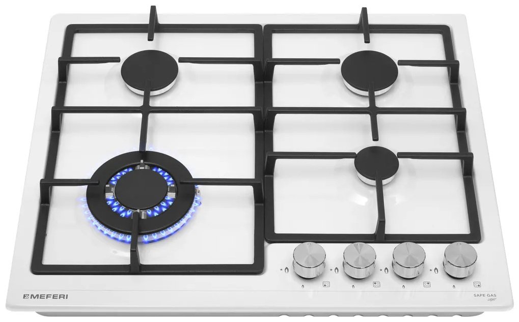 Варочная поверхность MEFERI MEFERI MGH604WH LIGHT белый купить,NaN