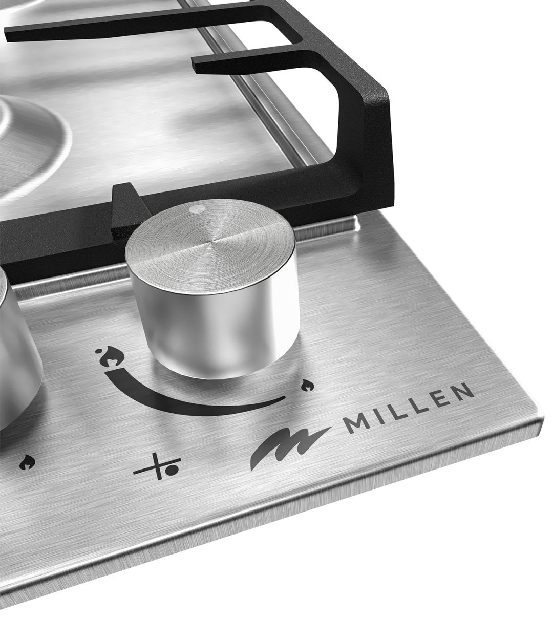 Варочная поверхность MILLEN MILLEN MGH 602 IX стальной купить,NaN