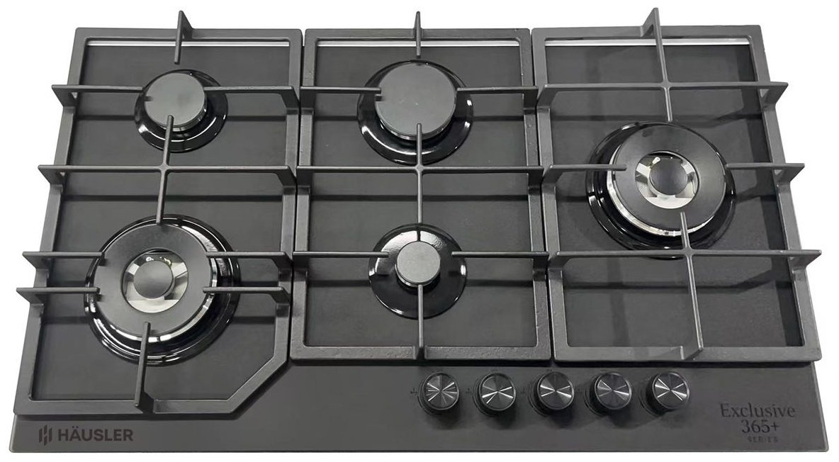 Варочная поверхность HAUSLER HLS-1W90BLMT черный купить,NaN