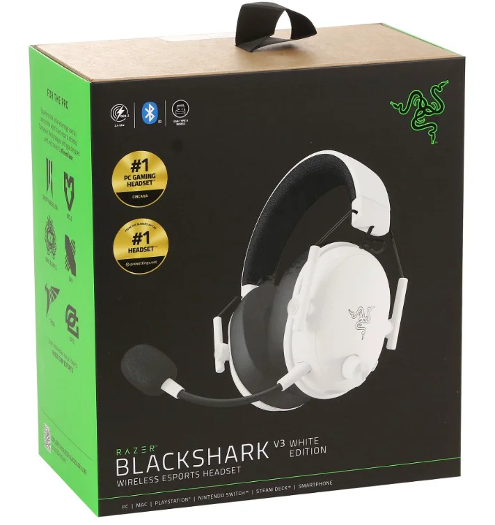 Наушники Razer BlackShark V3 White