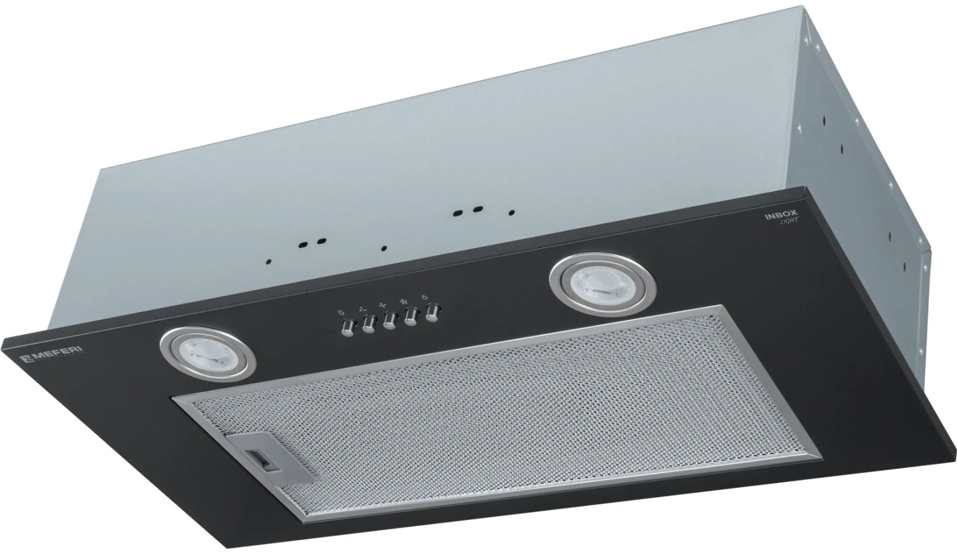 Вытяжка MEFERI INBOX60BK LIGHT черный купить,NaN