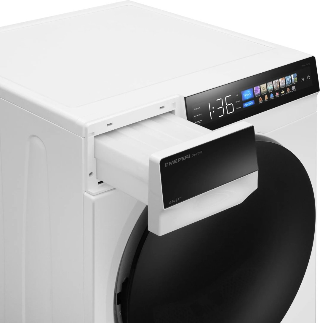 Сушильная машина MEFERI MDR1016WH HP COMFORT белый купить,NaN