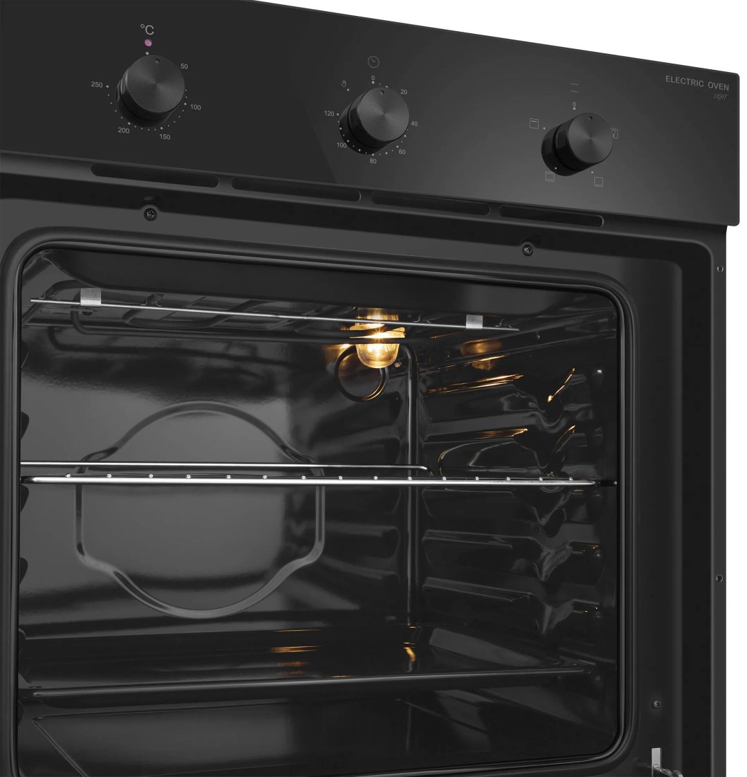 Духовой шкаф MEFERI MEO604BK LIGHT черный купить,NaN