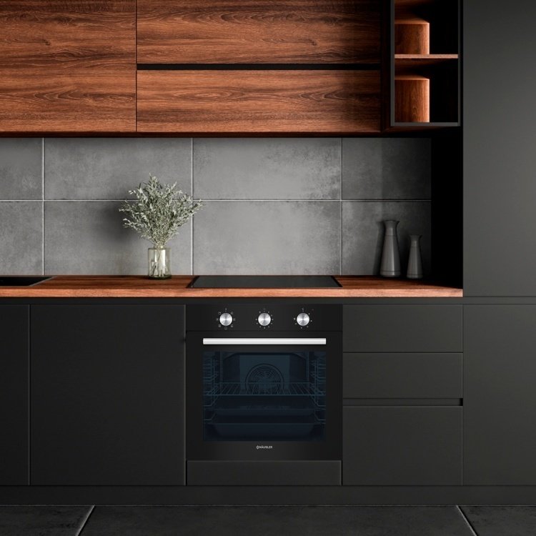 Духовой шкаф HAUSLER HS-TRSBLG4 черный купить,NaN