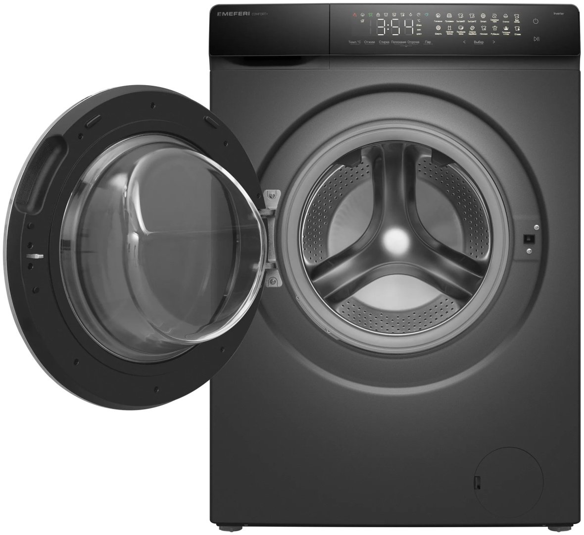 Стиральная машина MEFERI MFW121416GR COMFORT PLUS серый купить,NaN