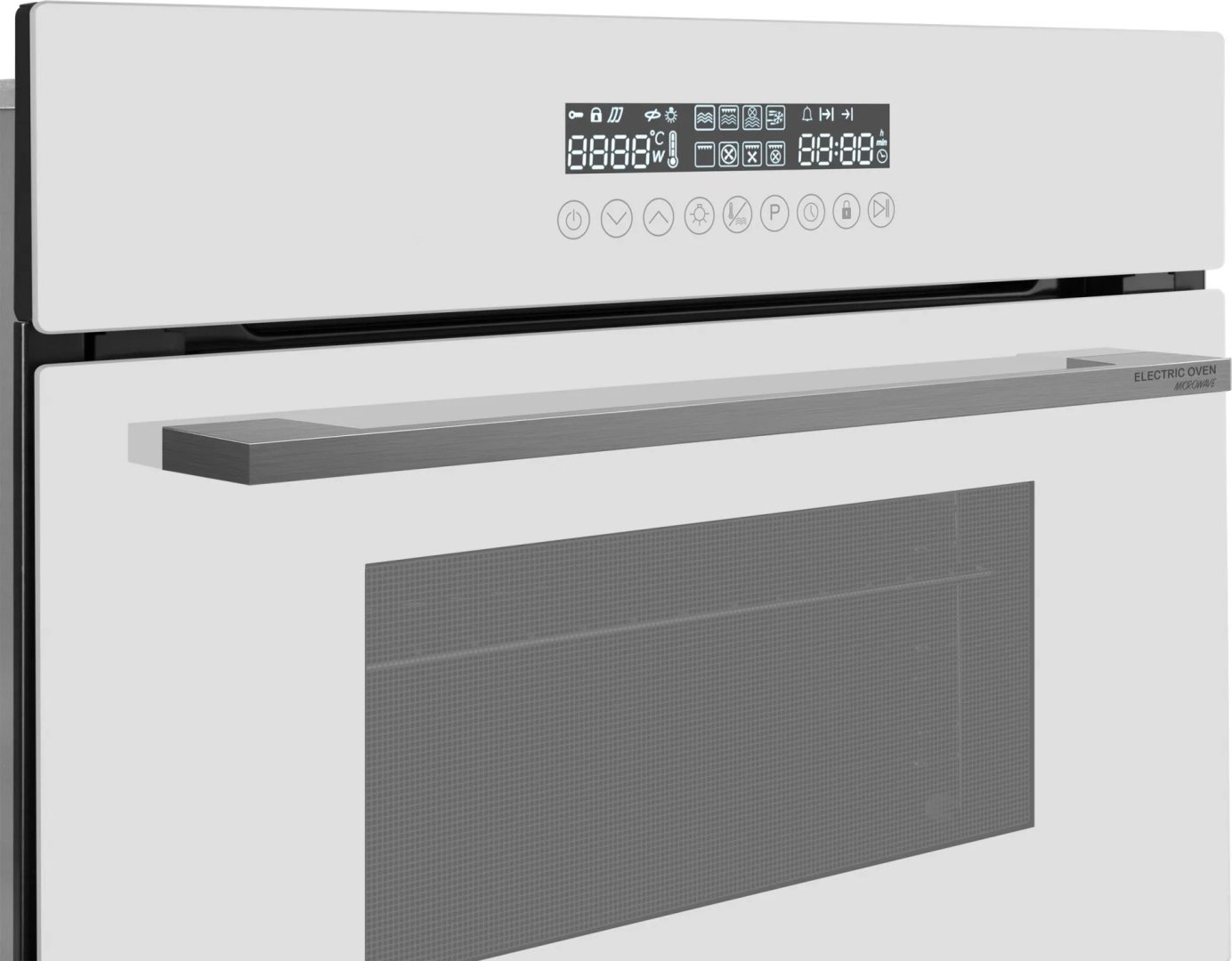 Духовой шкаф MEFERI MEO608WH MICROWAVE белый купить,NaN