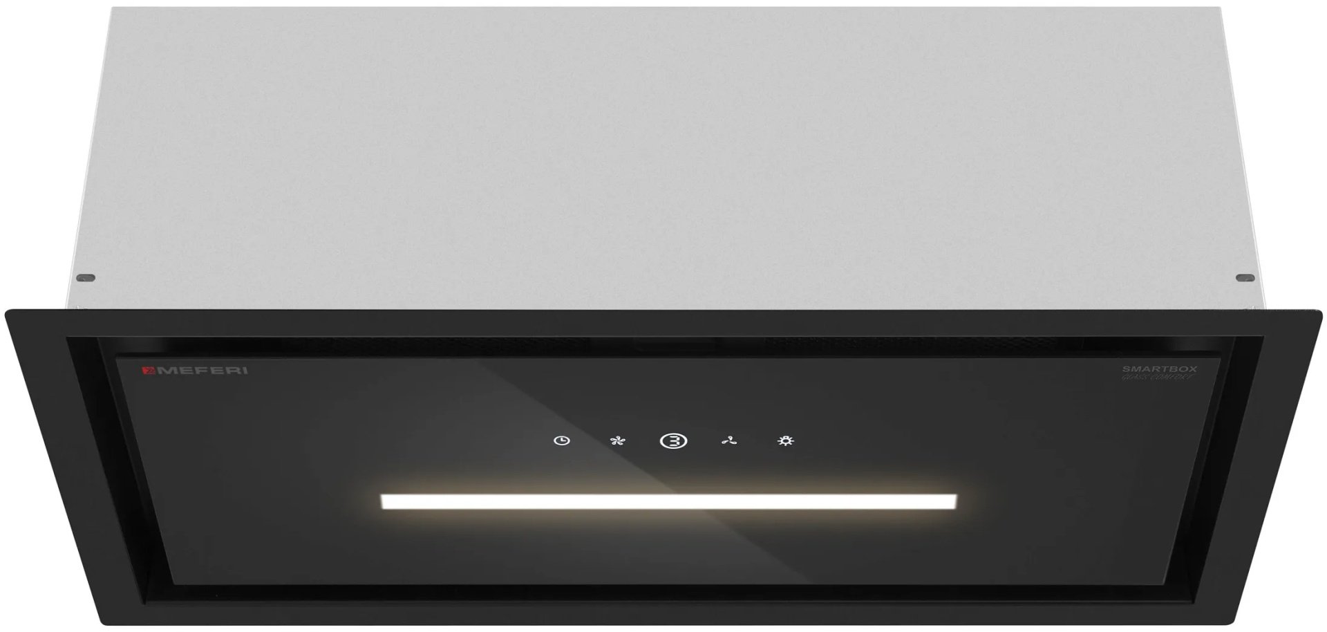 Вытяжка MEFERI SMARTBOX60BK GLASS COMFORT черный купить,NaN