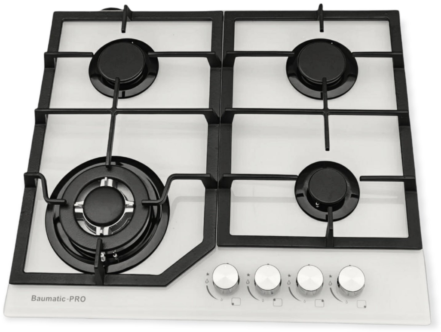 Варочная поверхность Baumatic-PRO PG6041FG-CCW белый купить,NaN