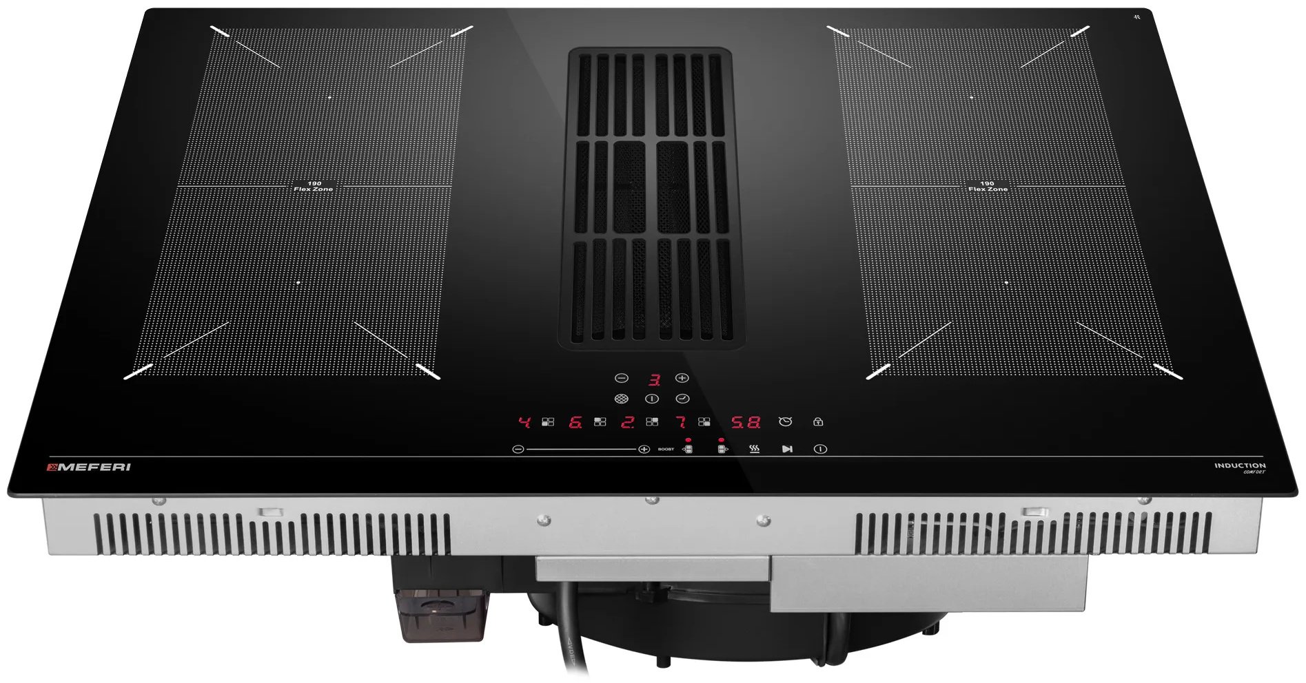 Варочная поверхность MEFERI XSMART75BK COMFORT черный купить,NaN
