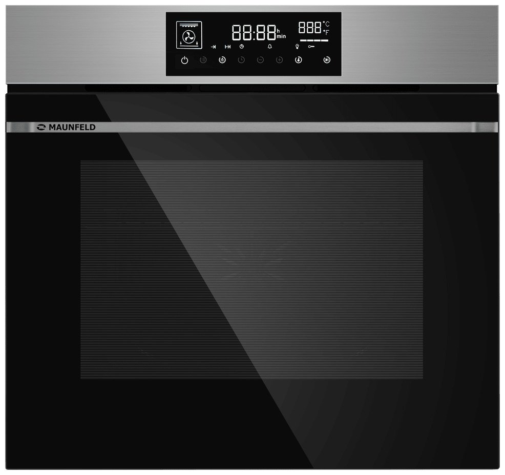 Духовой шкаф MAUNFELD AEOD76106B серый