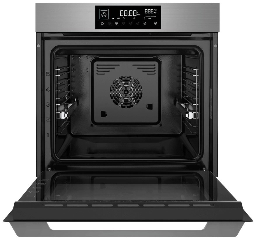 Духовой шкаф MAUNFELD AEOD76106B серый