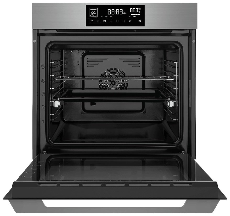 Духовой шкаф MAUNFELD AEOD76106B серый