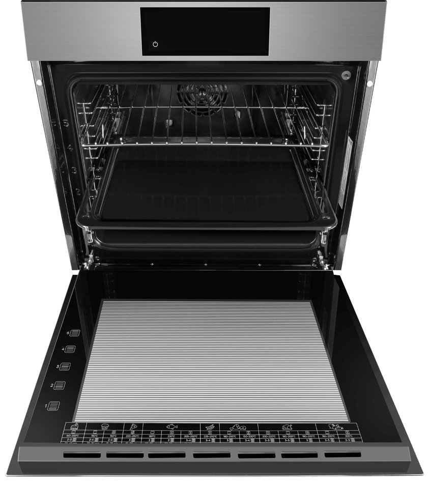Духовой шкаф MAUNFELD AEOD76106B серый