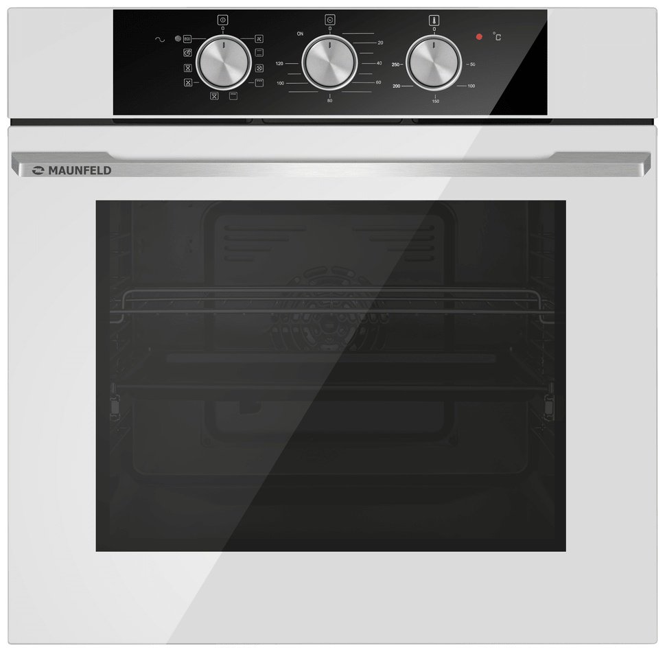Духовой шкаф MAUNFELD AEOK7610B2 белый купить,NaN