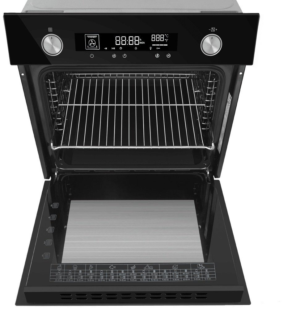 Духовой шкаф MAUNFELD AEOH6066B черный купить,NaN