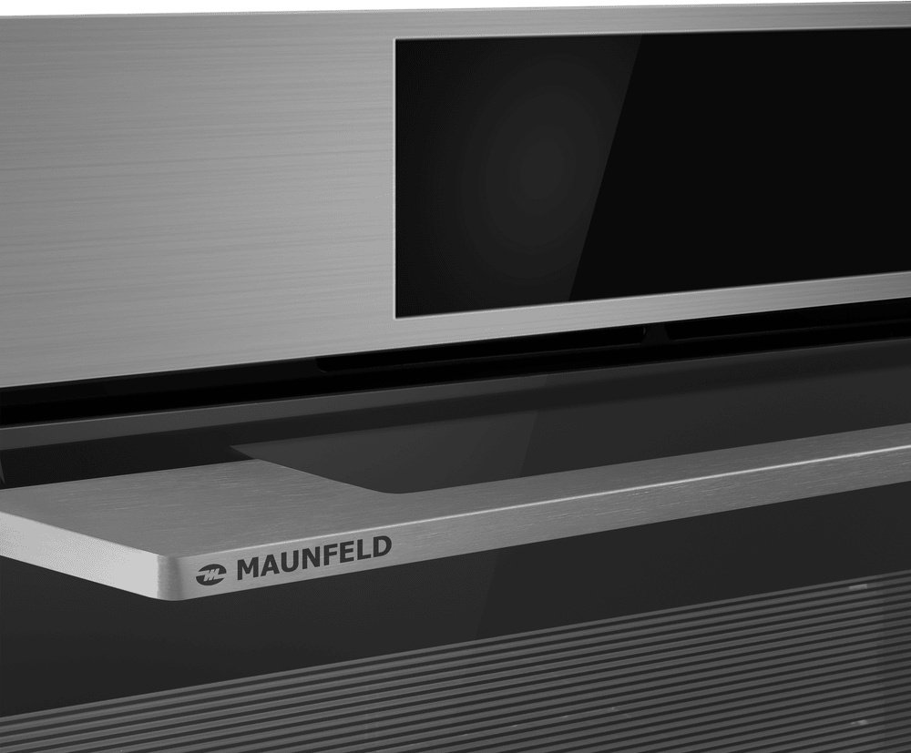 Духовой шкаф MAUNFELD AEOD76106B серый купить,289390