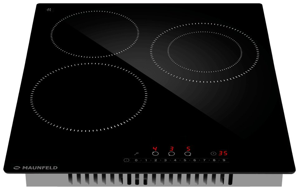 Варочная поверхность MAUNFELD AVCE4535SDBK черный купить,NaN