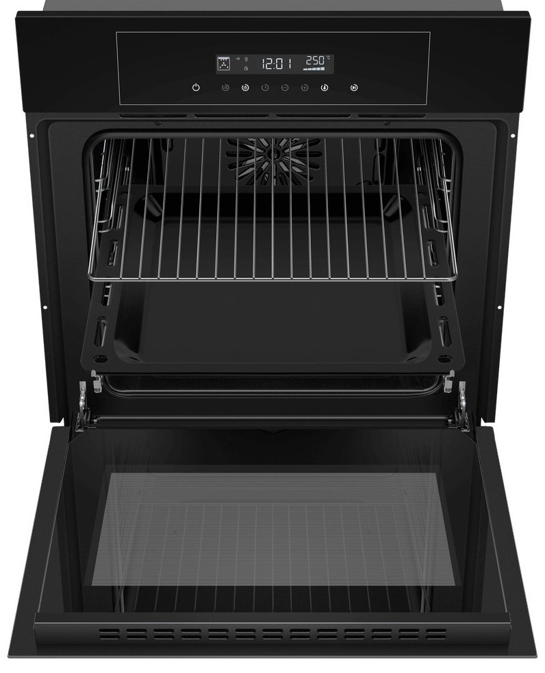 Духовой шкаф MAUNFELD AEOD6063B + EGHE.64.6CB/G черный купить,NaN