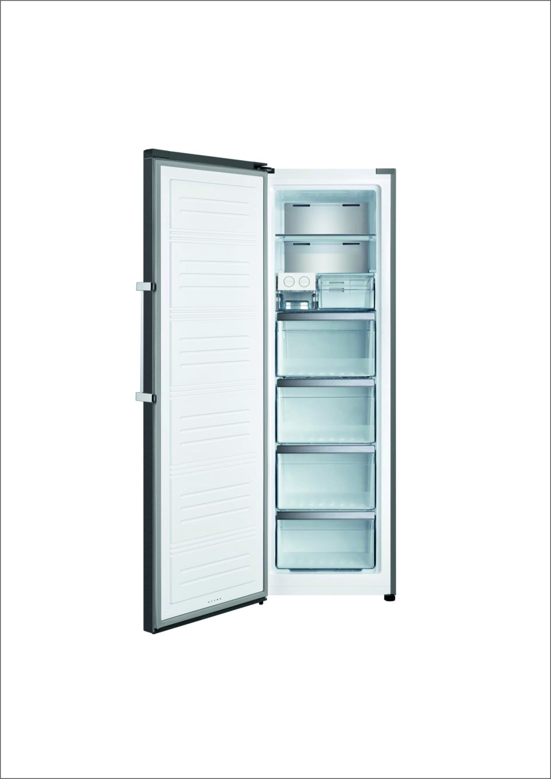 Морозильник Hofmann SFR260SS/HF 260 л стальной