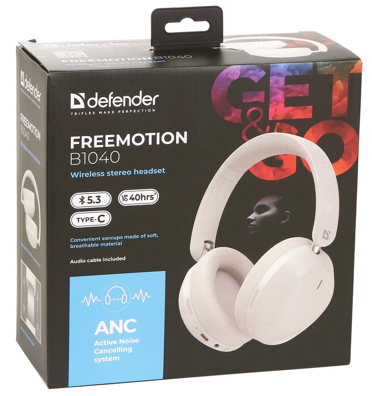 Наушники Defender FreeMotion B1040 Beige