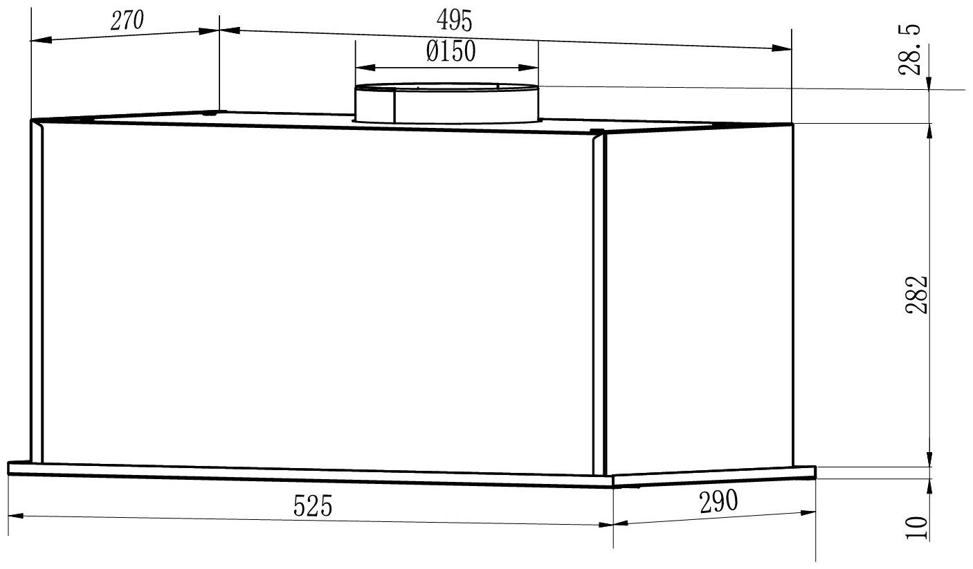 Вытяжка EXITEQ EX-1506 черный купить,109490