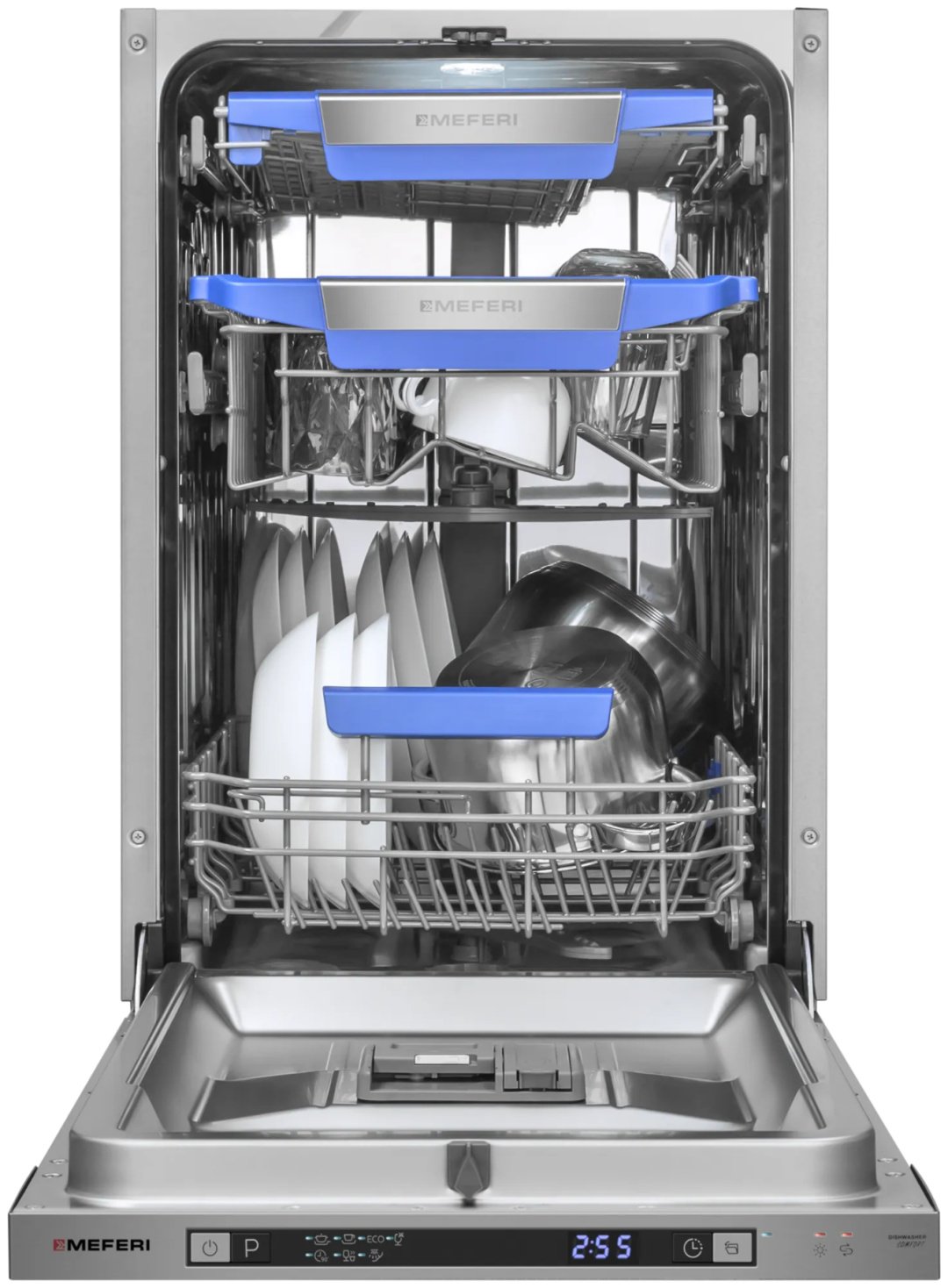 Посудомоечная машина MEFERI MDW4573 COMFORT серебристый купить,NaN