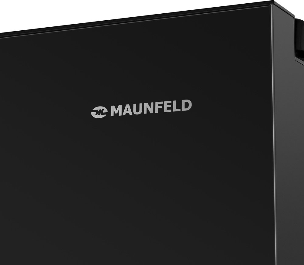 Холодильник MAUNFELD MFF177NFB черный купить,NaN
