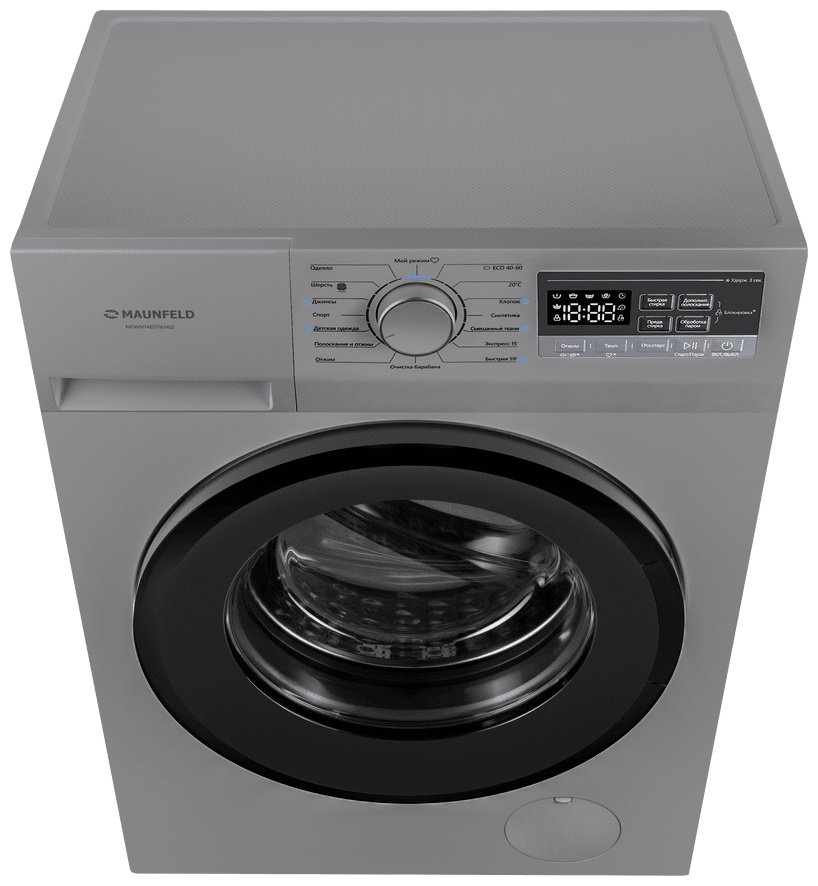 Стиральная машина MAUNFELD MFWM148STSL02 серый купить,NaN