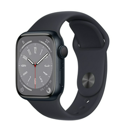 Смарт-часы Apple Watch Series 8 41mm MNP53GK/A Midnight Aluminium Case with Midnight Sport Band - Regular