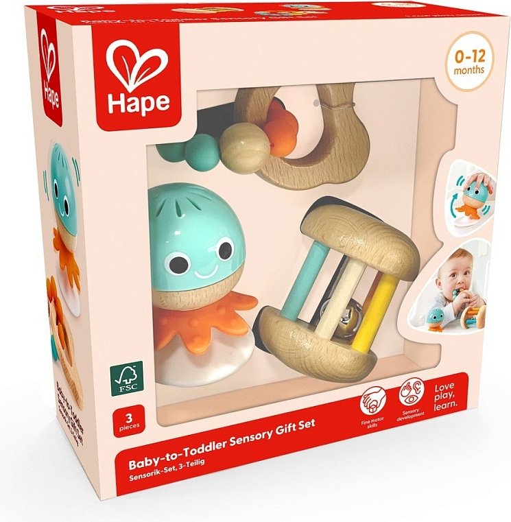 Погремушка Hape Подарочный набор купить,NaN