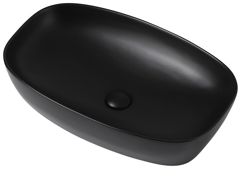 Раковина накладная 60.5 см Abber AC2206MB