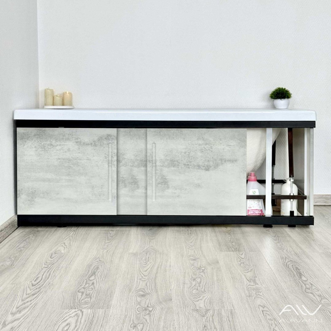 Экран под ванну Alavann ALV1202003 160x60 см на ножках