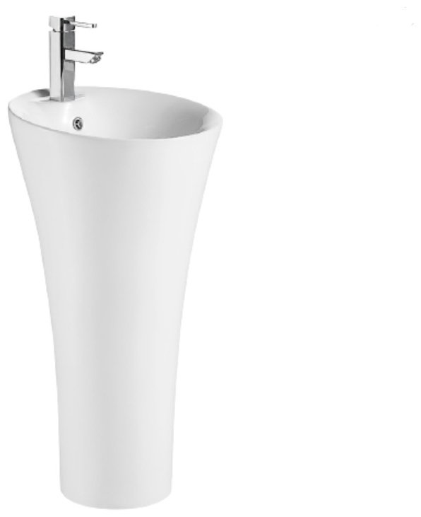 Раковина с пьедесталом 45.5 см Ceruttispa CT7274
