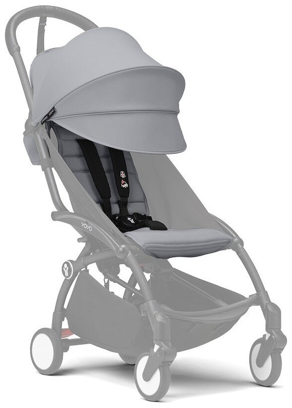 Прогулочный блок для коляски Stokke серый