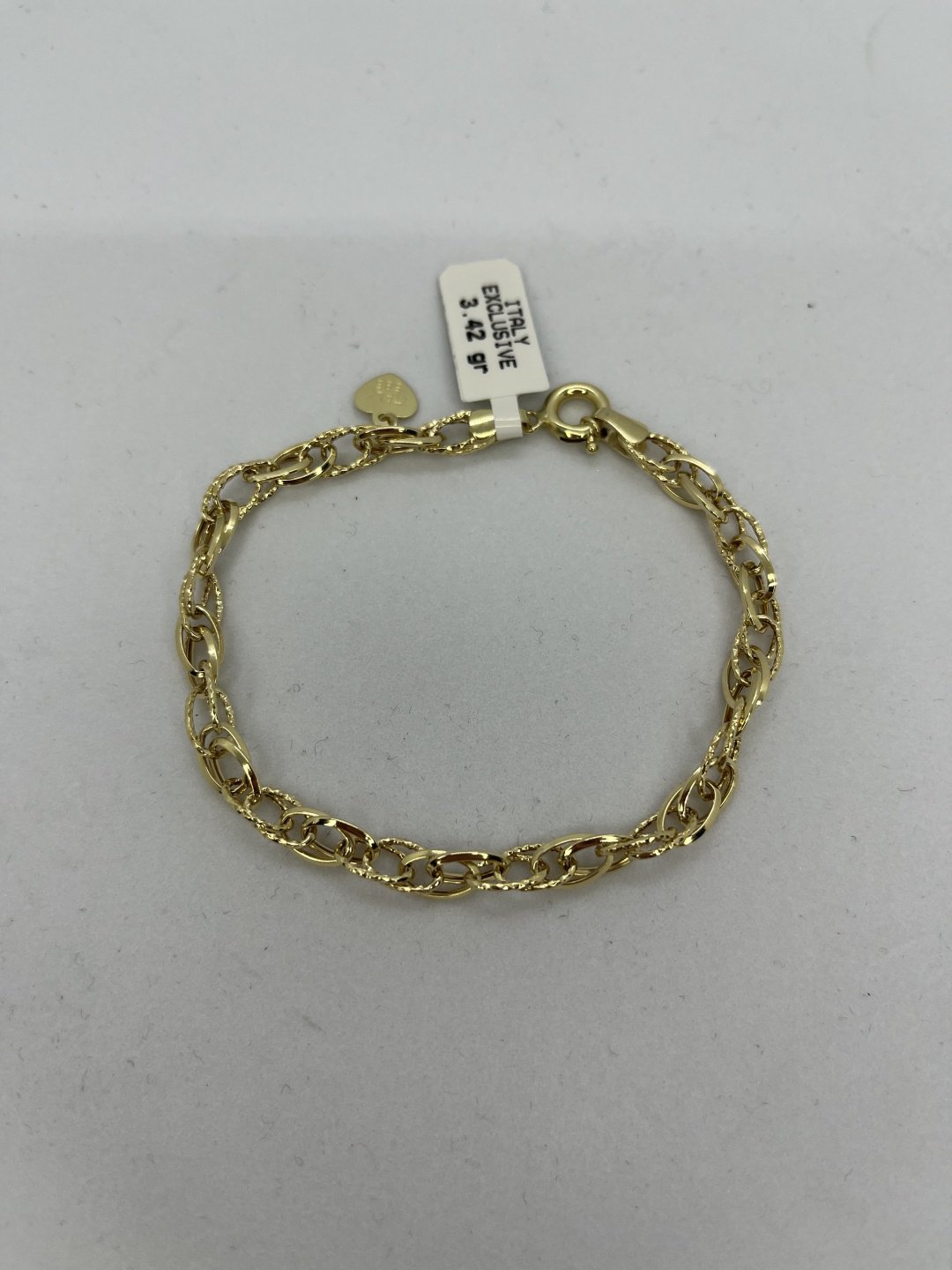 Браслет Timuchin Gold LA1986/450 длина 19 см, вес 3.42 г золото, плетение отсутствует купить,400000