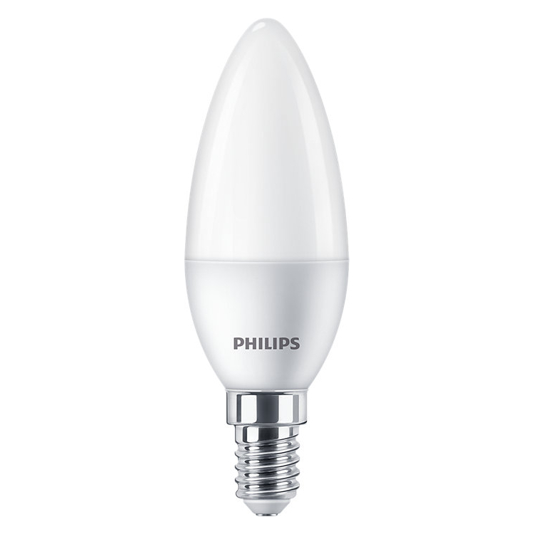 Лампочка LED Philips Ecohome Candle 5W 500lm E14 827B35NDFR купить,NaN