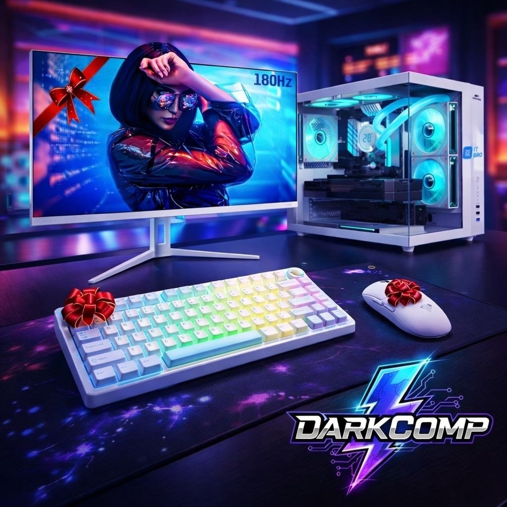 DARKCOMP R5 7500F / RTX 5070 12 Гб / 32 Гб / SSD 1000 Гб / Win 11 Pro