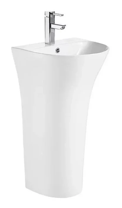 Раковина WeltWasser WW Leerbach 4842 GL-WT 48х42х83.5см купить,NaN