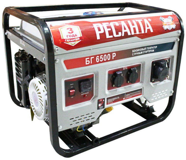 Электрогенератор Ресанта БГ 6500 Р 