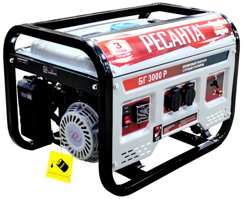 Электрогенератор Ресанта БГ 3000 Р 