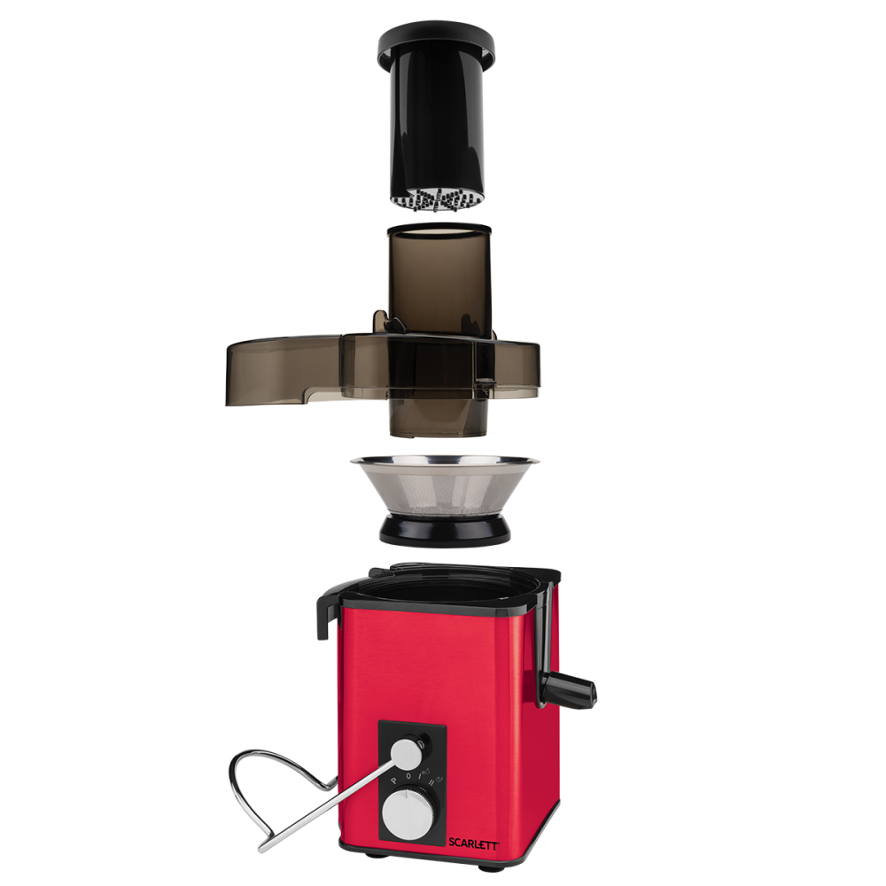 Соковыжималка Scarlett SC-JE50S49 красная купить,NaN