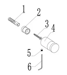 Крючок Abber Osten 316 AA1850BST сталь брашированная